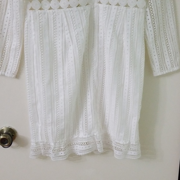 Bardot long sleeve ivory dress NWT - Picture 8 of 12
